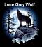 Grey lone Wolf
