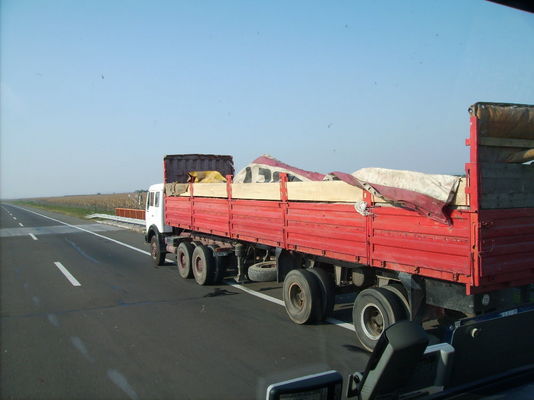 LKW in Belgrad hÃ¤ufiges Modell auch das Alter
