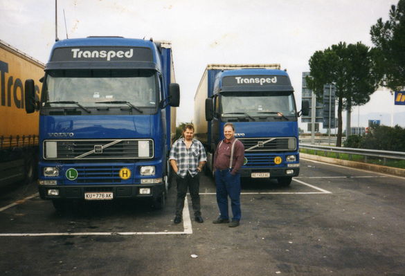 Mein bester Fahrer Freund Bodo und ich
