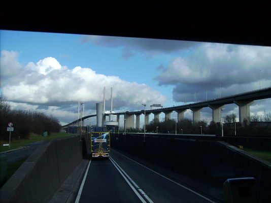 England
Dartfordtunnel mit Queen Elisabeth Bridge 
