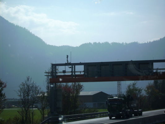 Videokontrolle auf der Inntalautobahn
