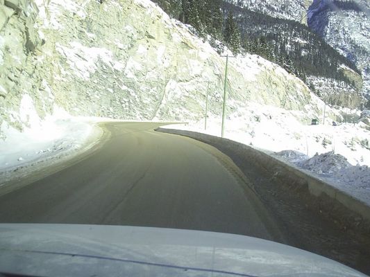 In den Rockies auf dem Fraser Pass
