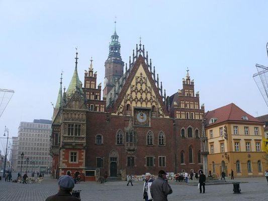 Marktplatz in Bresslau
