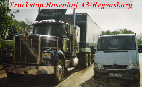 Rosenhof
hier beim truckstop Rosenhof A3 bei Regensburg-der bekannte Thurn und Taxis Biertruck
